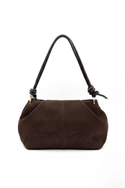 Rejt Nine Süet İçi Astarlı Kadın Omuz Çantası