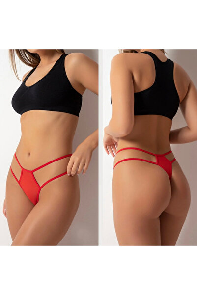 desieralove kadın tül detaylı tanga