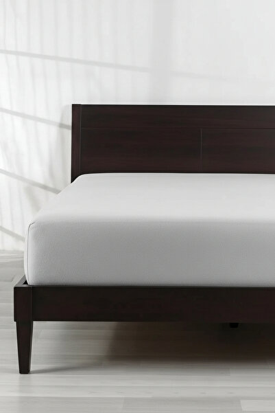 serelya Double Combed Cotton Fitted Sheet - 100% Cotton - 160 X 200 cm