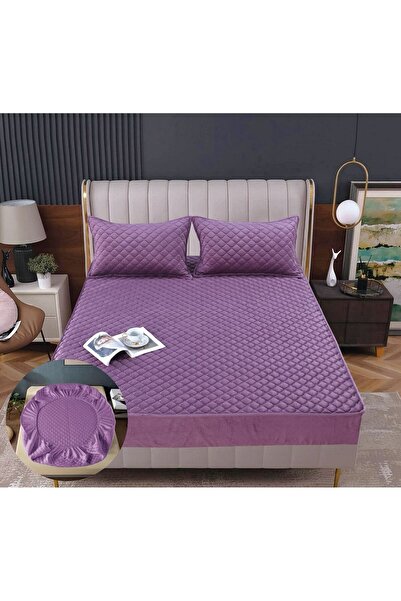 Truva Grup Velvet Bed Cover Type Topper 160x200 cm + 2 Pillowcases – Ultra So...