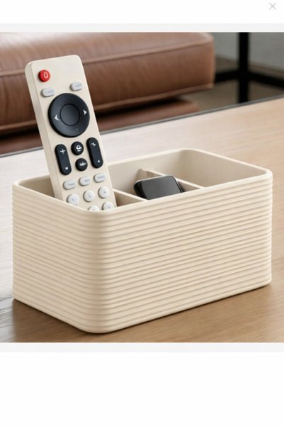 3DAKSESUAR Ribbed Design Remote Control Holder, Remote Control Case