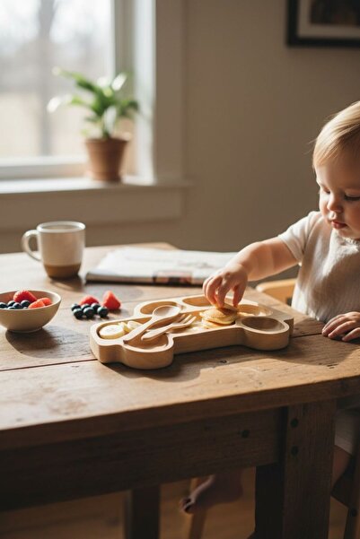 TB Tamer Bayrakçeken Masaj Aletleri Ve Tıbbi Ürün Bamboo Baby Food Set with C...