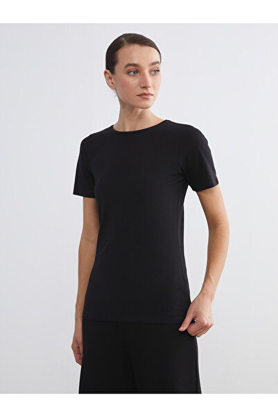 LC Waikiki Γυναικείο μπλουζάκι Özmarka New Season με λαιμόκοψη ποδηλάτου