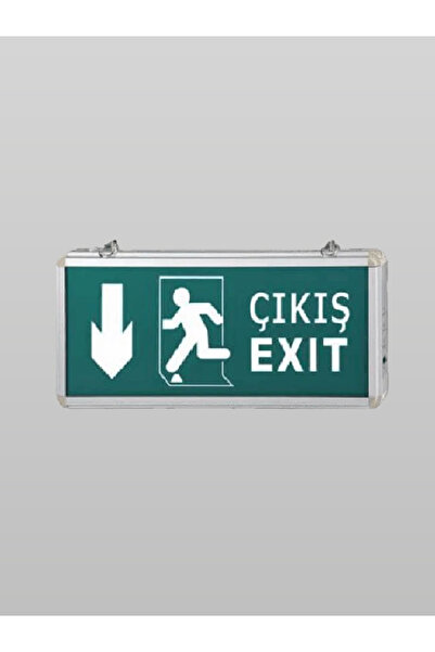 Cata CT-9167 LEDLİ EXİT ÇIKIŞ ARMATÜR LEDLİ EXIT ARMATÜR ÇIKIŞ EXIT AŞAĞI OK