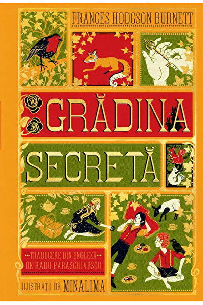 ARTHUR The Secret Garden (Frances Hodgson Burnett) Gold Illustrated Edition