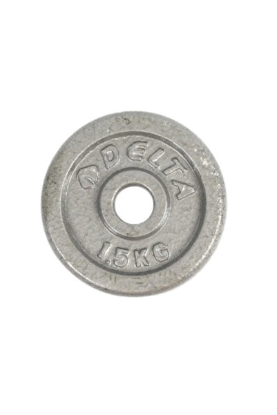 Delta 1.5 Kg Gri Döküm Plaka Ağırlık ( 1 Adet )