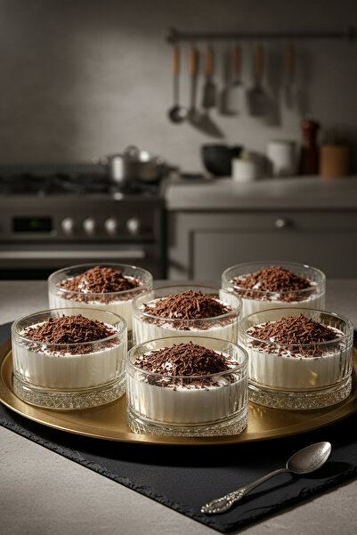 KHAKMA Home 6-Piece Crystal Glass Bowl Set 180 Cc - Stylish Presentation Bowl...