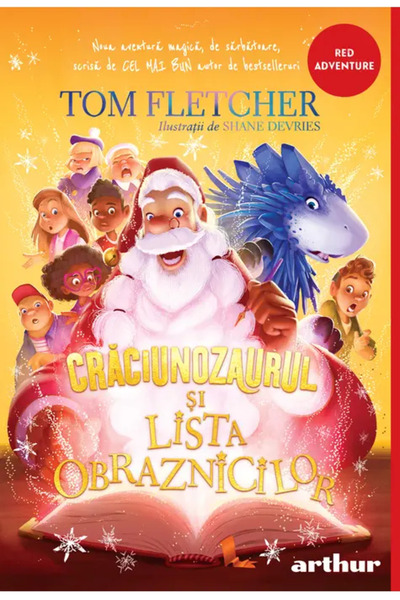 ARTHUR Craciunozaurul Si Lista Obraznicilor Necartonat Red Adventure