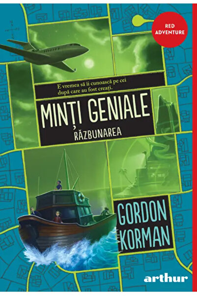 ARTHUR Minti Geniale 3. Razbunarea (Gordon Korman) Necartonat Red Adventure