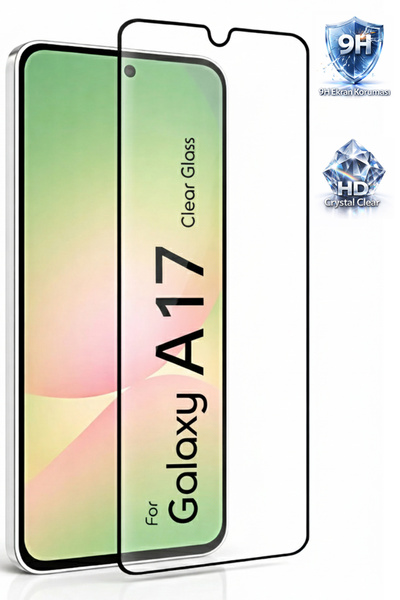 Tech&bello accessories واقي شاشة زجاجي لهاتف سامسونج A17 - A16 - A26، تغطية ك...