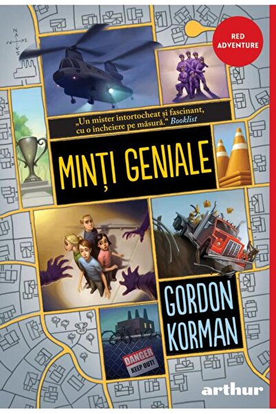 ARTHUR Minti Geniale 1 (Gordon Korman) Necartonat Red Adventure