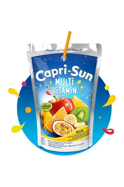 Capri - Sun Capri-Sun Multi Vitamin 200 ml 20'li