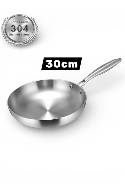 cc bin shihon High-quality, rust-resistant stainless steel frying pan with a ...