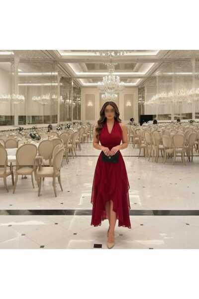 ZAHRA chiffon evening dress