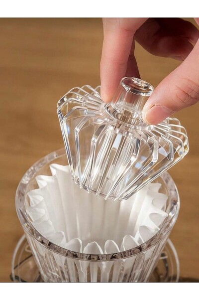 unbranded Clear acrylic paper filter holder