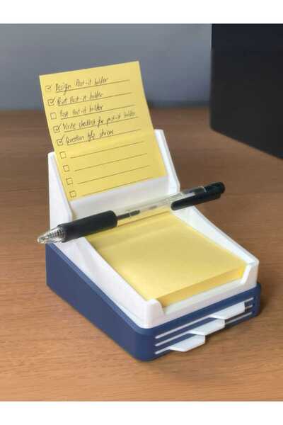 lucien vela Ofis ve Çalışma Masası Organizeri - Post-it Tutucu Stencil Şablon...