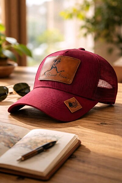 Giant Stride Trucker ŞapkaGiant Stride Unisex Fileli Trucker Şapka - Ayarlana...
