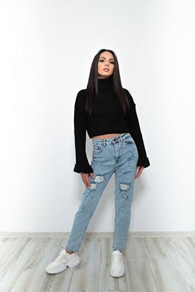 OEM JAQIZ High-waisted mom fit jeans JQZ 105