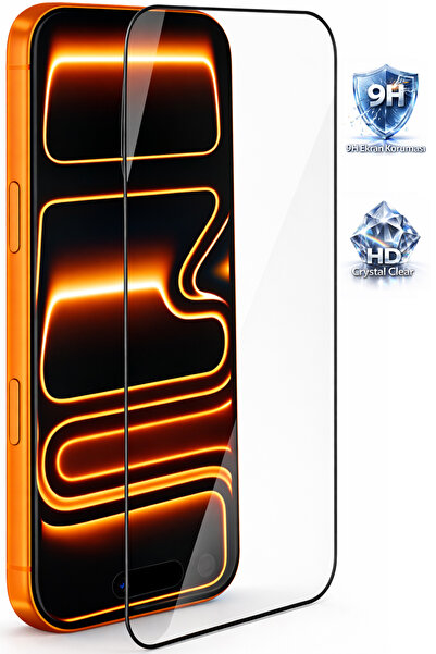 Tech&bello accessories واقي شاشة زجاجي لآيفون 17 برو ماكس، تغطية كاملة، مضاد ...