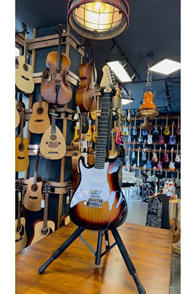 PENA MÜZİK HSS Solak Elektro Gitar Sunburs