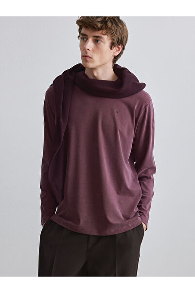 LC Waikiki سترة تريكو رجالية من مجموعة ميرال كوليكشن موديل Mürdüm برقبة دائرية