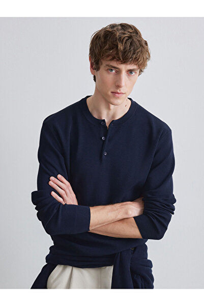 LC Waikiki سترة تريكو للرجال من Özmarka New Season بياقة دائرية