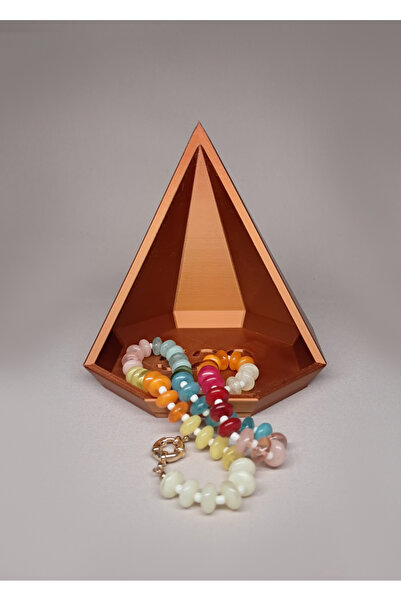 Vegart 520 قطعة من المجوهرات الماسية، طبق منظم للأحجار الكريمة الطبيعية