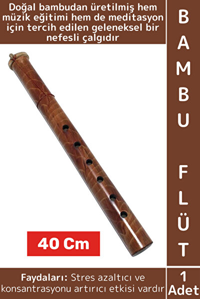 Wintoup Premium Hobi Müzik Meditasyon Geleneksel Nefesli Çalgı Çok Şık Dayanı...