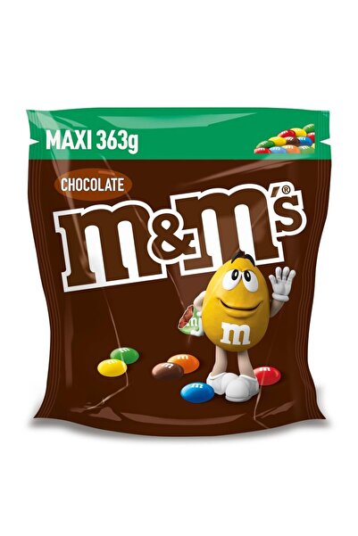 M&M's Chocolate, Crisp Chocolate with Colourful Sugar Cover as Sweets 1 x 363 g