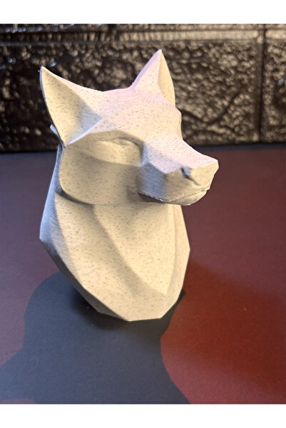 Gragold3Design Geometrik Kurt Dekoratif Obje – Modern Masa & Raf Aksesuarı