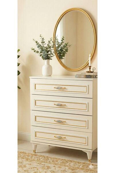 Alıcıoğlu Mobilya Beyaz Şifonyer