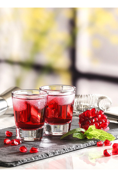 LAV 6’lı Chill kahve yanı cam Bardağı 45 cc