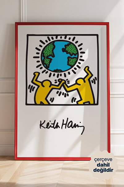 Persona Istanbul Keith Haring "Dünya Dansı" - Küresel Birlik ve Pop Art Enerj...
