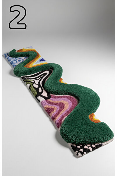 Pufero Sarmaşık El Yapımı Halı & Dekor