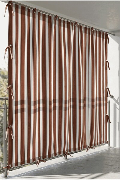 ceylan home 4-Sided Bird-Eye Garden Tarpaulin |   Outdoor Balcony, Garage and...