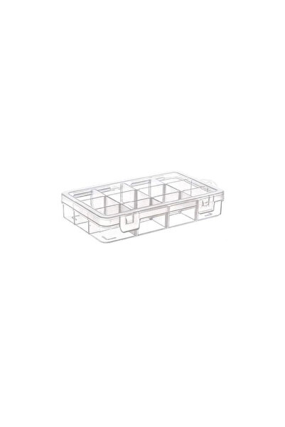 Generic Brand Beta Transparent Organizer 12 Compartment Box 7"