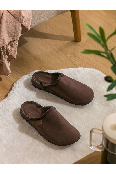 LC Waikiki Özmarka Нови мъжки пантофи с подплата от изкуствена кожа с вид на ...