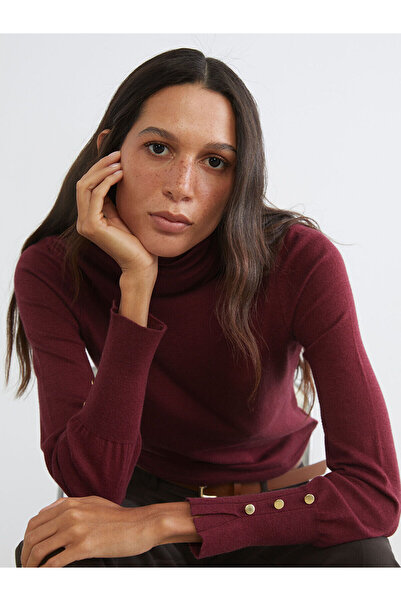 LC Waikiki Pulover damă cu guler tip helancă