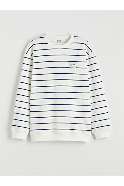 LC Waikiki Özmarka Нова колекция Велосипедна лента за врата Раирана мъжка блуза