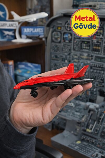TOYFEST Metal Gövdeli Sky Busters MBX Hypersonic Jet Dayanıklı Koleksiyonluk ...