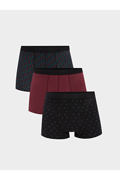 LC Waikiki Özmarka New Season Standard Mold Bumbac elastic pentru bărbați box...