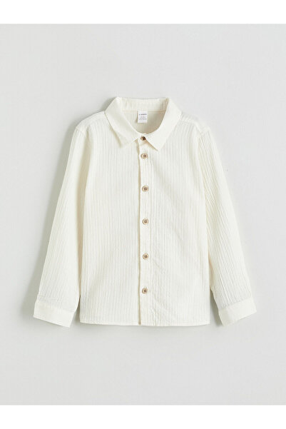 LC Waikiki Özmarka Нова колекция Текстурирана мъжка риза