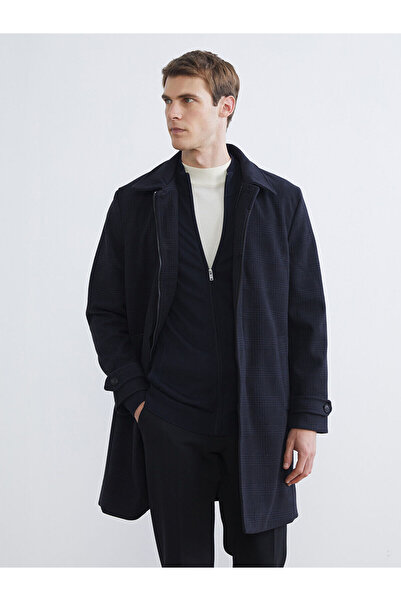 LC Waikiki Ανδρικό παλτό με λαιμόκοψη Standard Mold Jacket