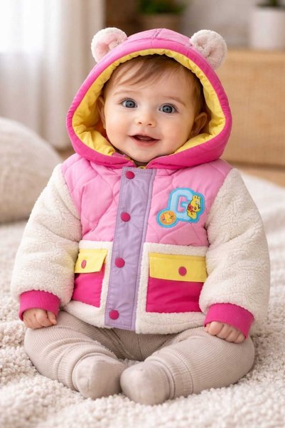 CANDYSBEBE Kız cocuk mont