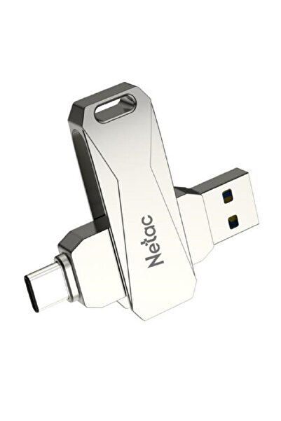 Netac 256gb Type-c + Usb 3.0 Flash Bellek - Nt03u782c-256g-30pn