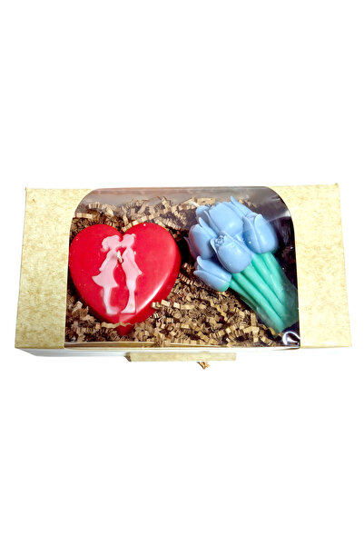 Fresh Candles Gift Set model C6 with 2 scented candles, 190g