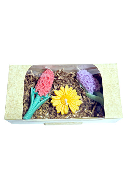 Fresh Candles Gift Set model C7 with 3 scented candles, 100g