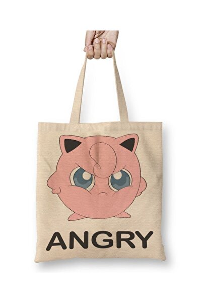 Toyaso Pokemon Go Pikachu Mewtwo Geantă de pânză albă Geantă de cumpărături c...