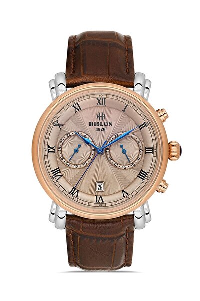 Hislon Men's Date Dt204T-07Kr Men's Wristwatch