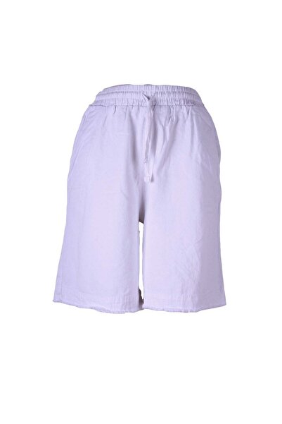 trender 26Ytg5000023 White Women's Shorts 5326